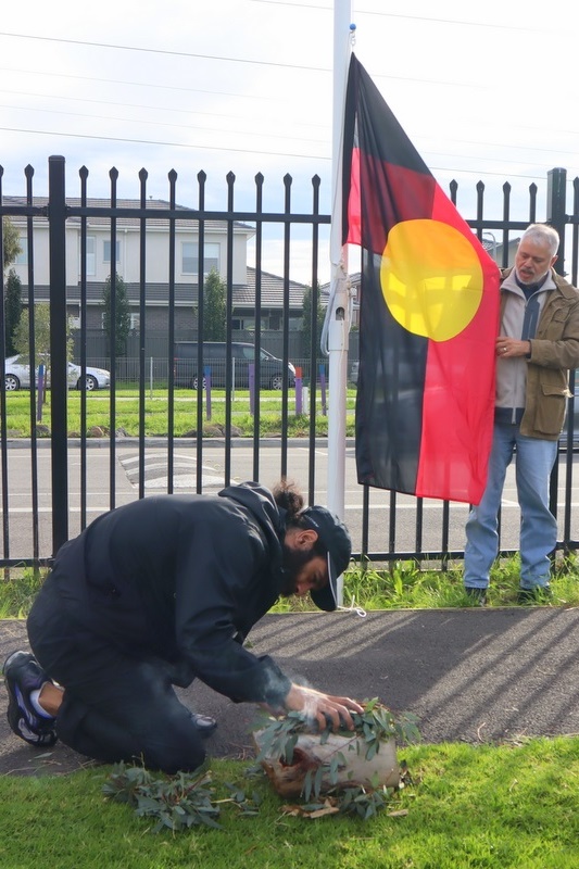 Flag-raising ceremony