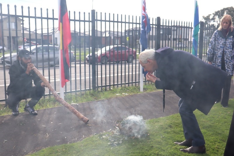 Flag-raising ceremony