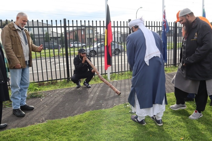 Flag-raising ceremony