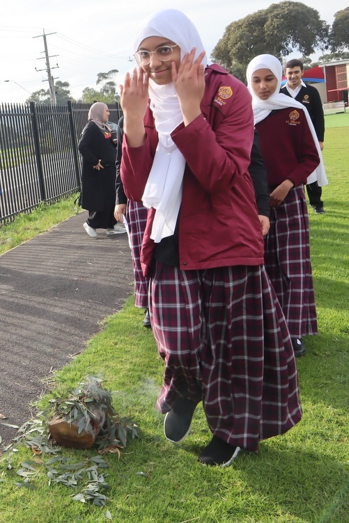 Flag-raising ceremony