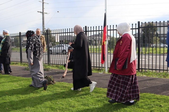 Flag-raising ceremony