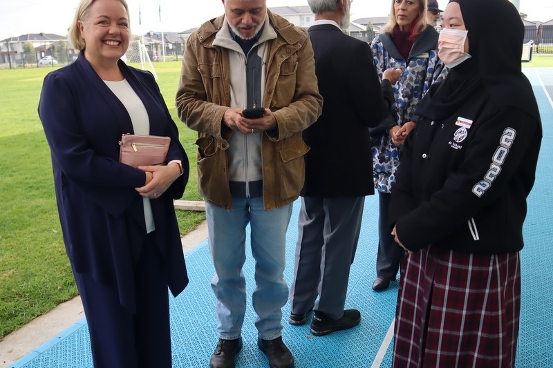 Flag-raising ceremony