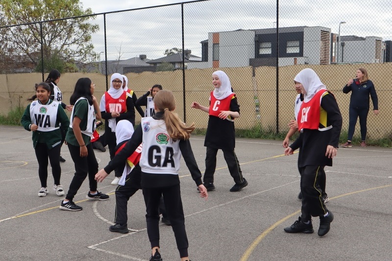 Year 5 and 6 Girls SSV Netball