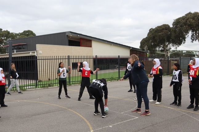 Year 5 and 6 Girls SSV Netball