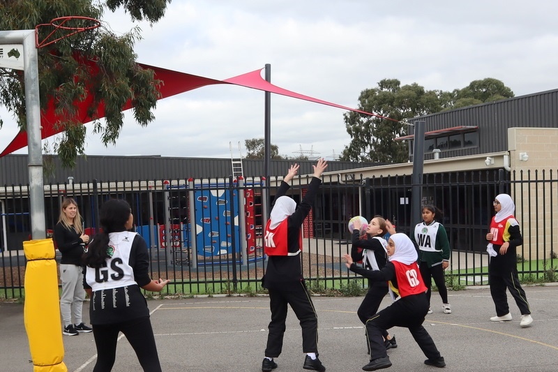 Year 5 and 6 Girls SSV Netball