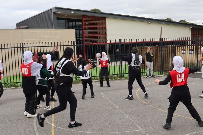 Year 5 and 6 Girls SSV Netball