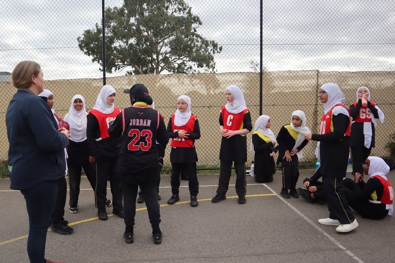 Year 5 and 6 Girls SSV Netball