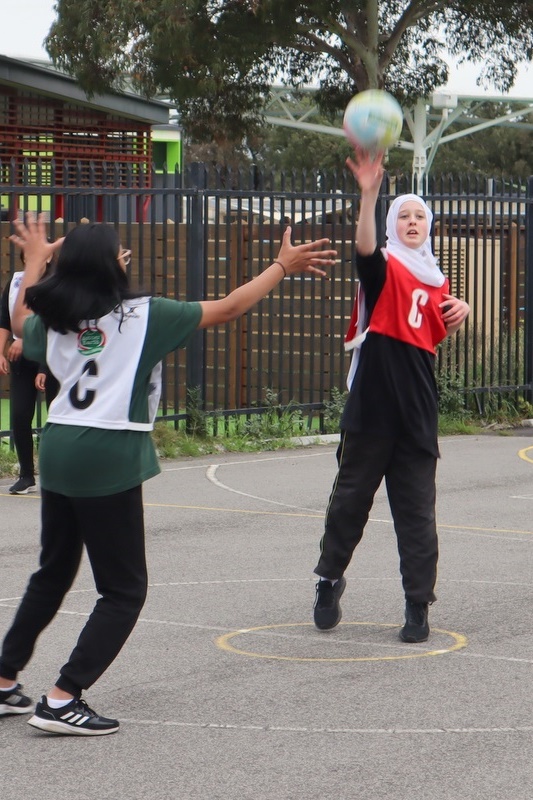 Year 5 and 6 Girls SSV Netball