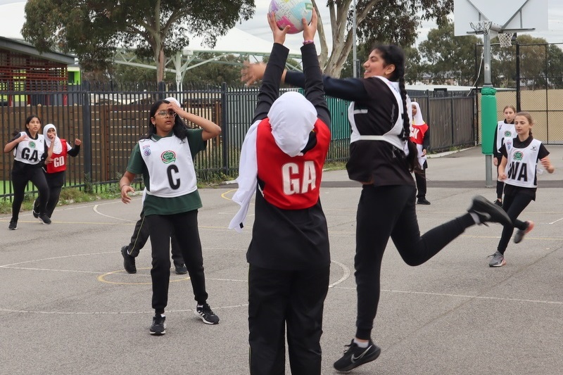 Year 5 and 6 Girls SSV Netball