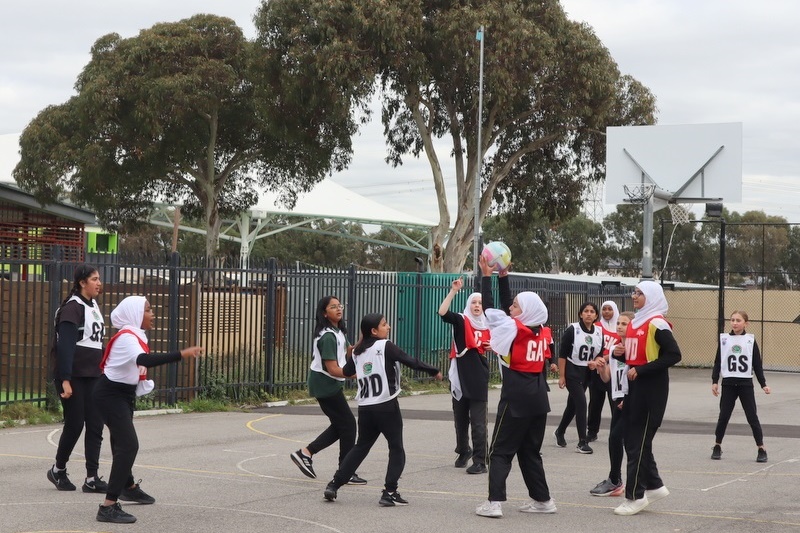 Year 5 and 6 Girls SSV Netball