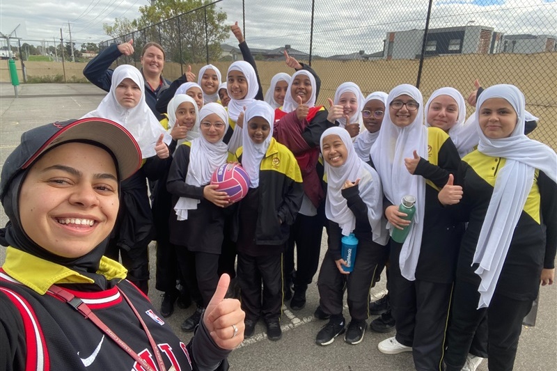 Year 5 and 6 Girls SSV Netball