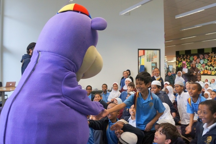 Zaky Visiting Year 1 to 3 Students