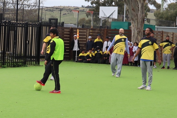 Soccer: Teachers vs Year 6 Students