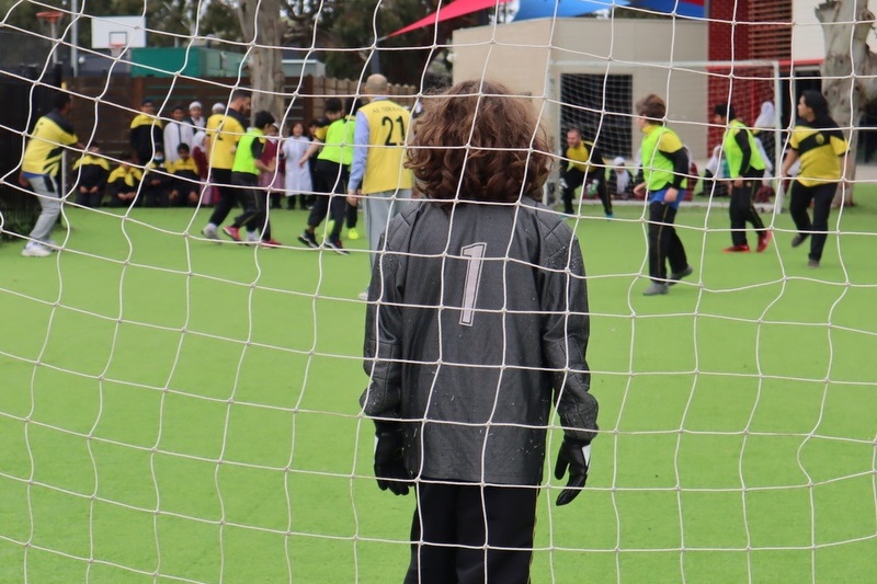 Soccer: Teachers vs Year 6 Students