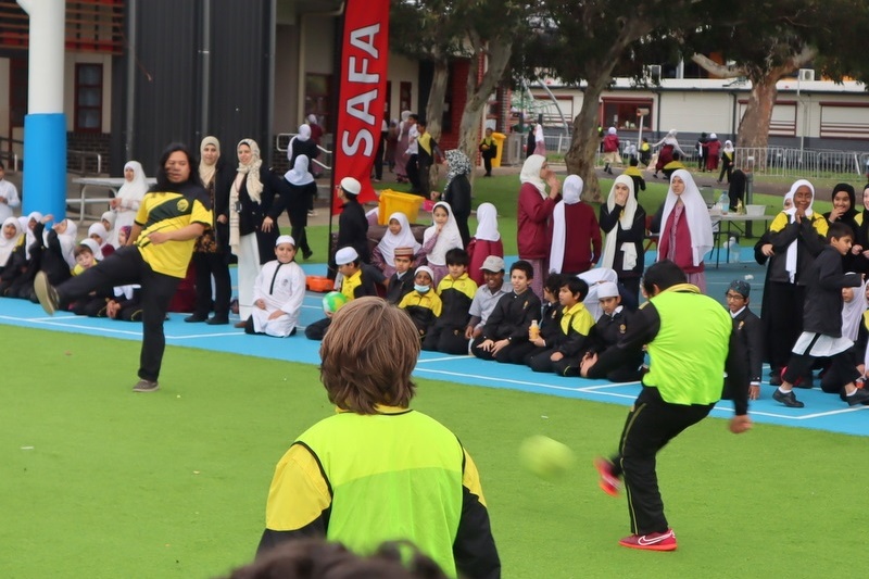 Soccer: Teachers vs Year 6 Students