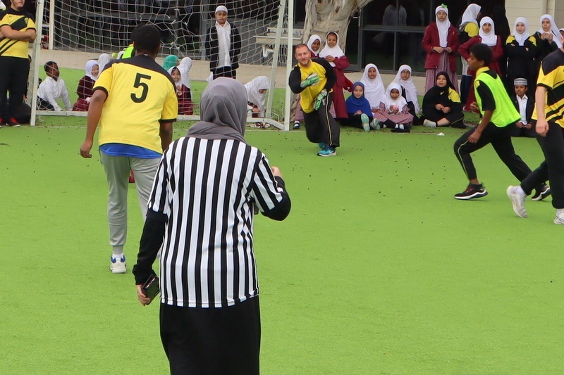 Soccer: Teachers vs Year 6 Students