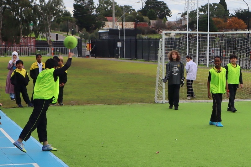 Soccer: Teachers vs Year 6 Students