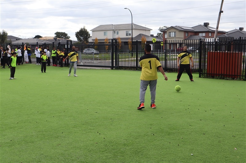 Soccer: Teachers vs Year 6 Students