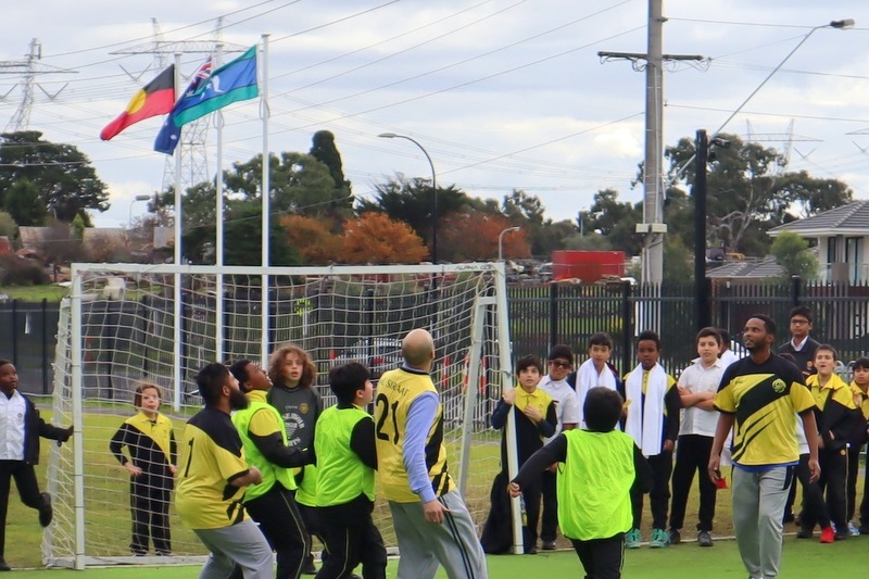 Soccer: Teachers vs Year 6 Students