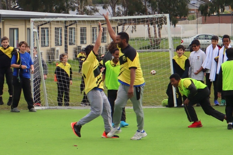 Soccer: Teachers vs Year 6 Students