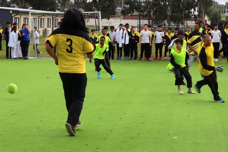 Soccer: Teachers vs Year 6 Students