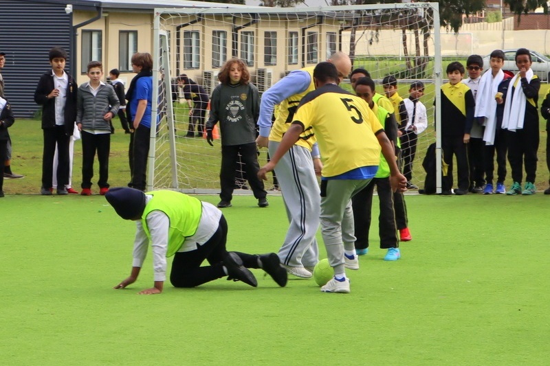 Soccer: Teachers vs Year 6 Students