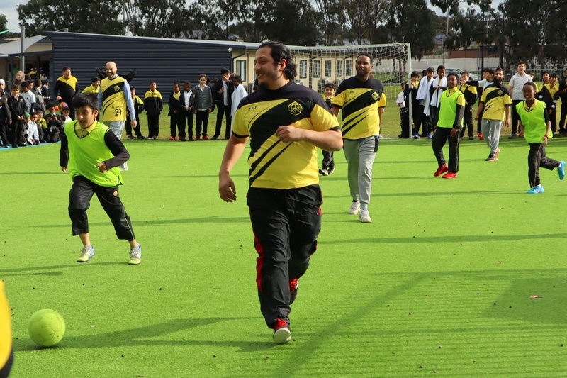 Soccer: Teachers vs Year 6 Students