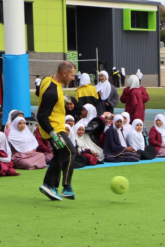 Soccer: Teachers vs Year 6 Students