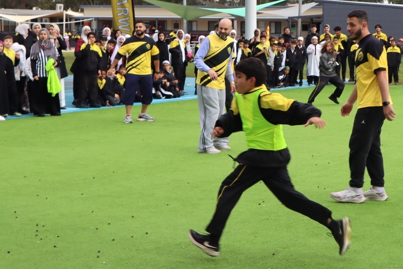 Soccer: Teachers vs Year 6 Students