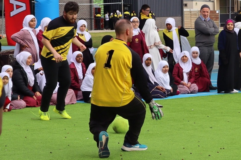 Soccer: Teachers vs Year 6 Students