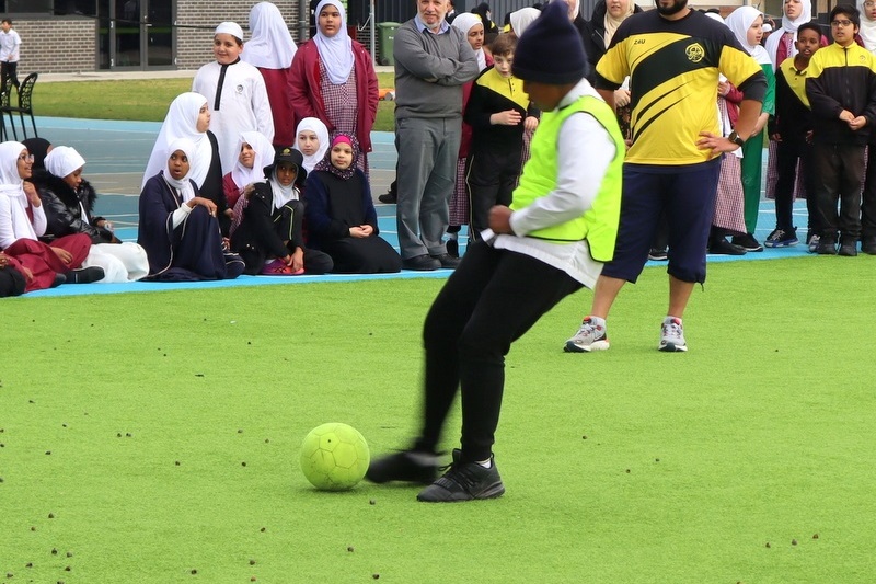 Soccer: Teachers vs Year 6 Students