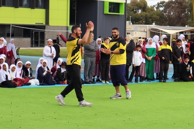 Soccer: Teachers vs Year 6 Students