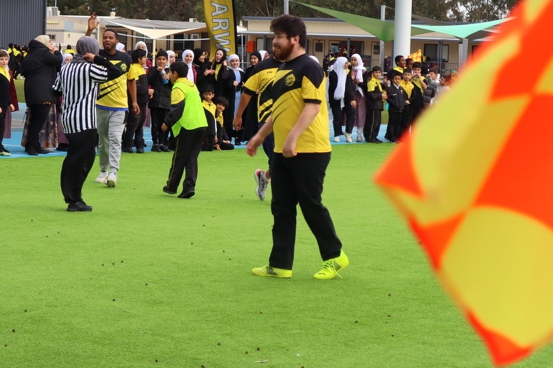 Soccer: Teachers vs Year 6 Students