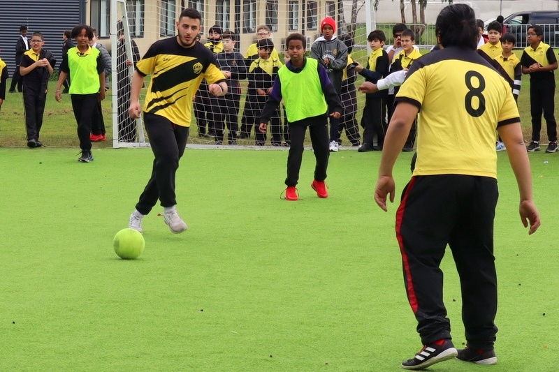 Soccer: Teachers vs Year 6 Students