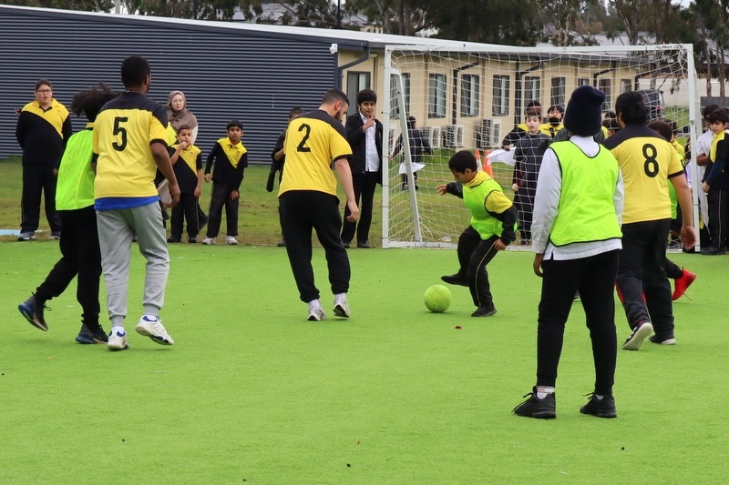 Soccer: Teachers vs Year 6 Students