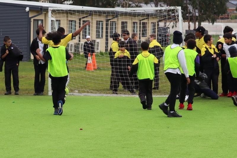 Soccer: Teachers vs Year 6 Students