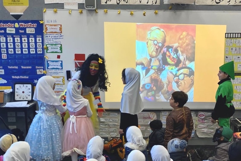 Primary Book Week started with a bang