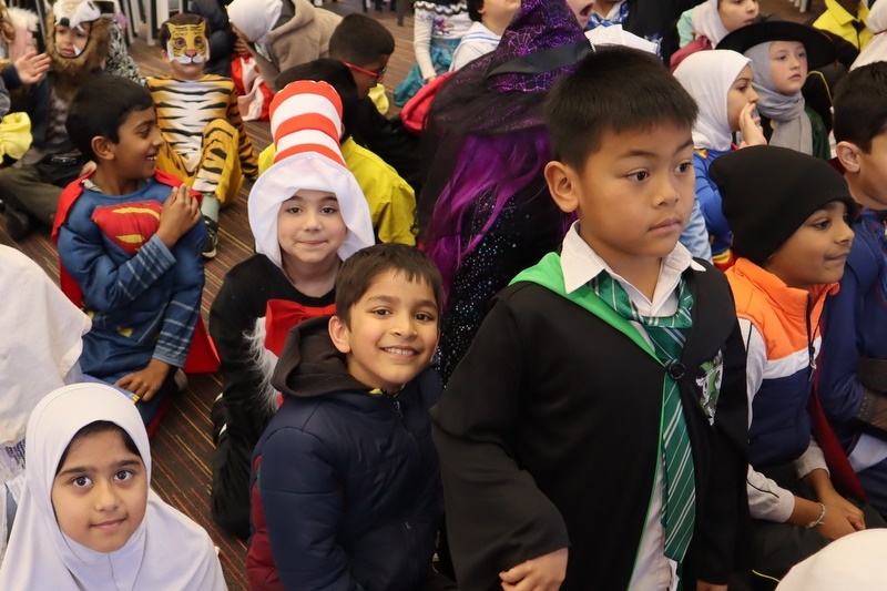 Primary Book Week started with a bang