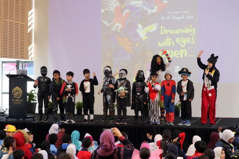 Primary Book Week started with a bang