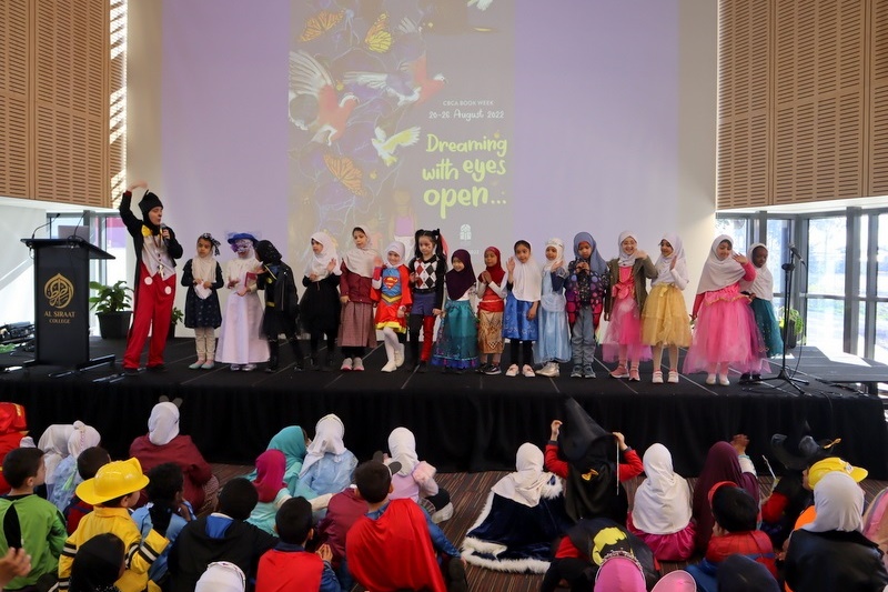 Primary Book Week started with a bang