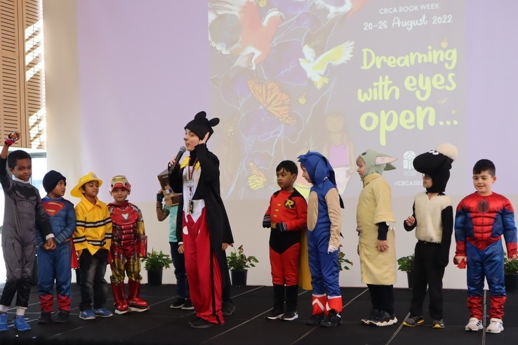 Primary Book Week started with a bang