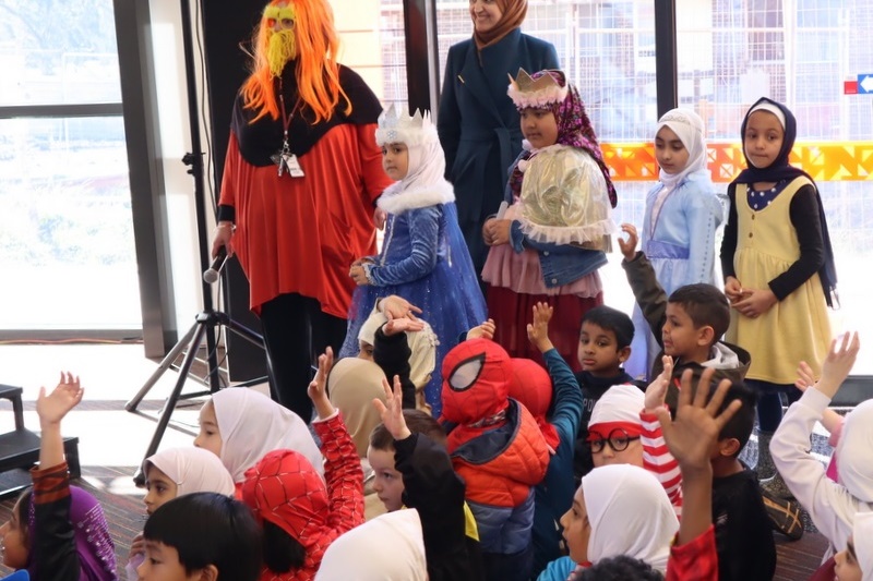 Primary Book Week started with a bang