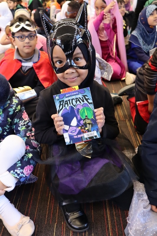 Primary Book Week started with a bang