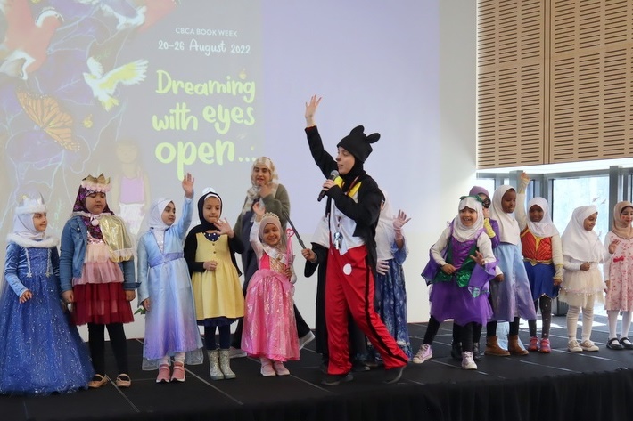 Primary Book Week started with a bang