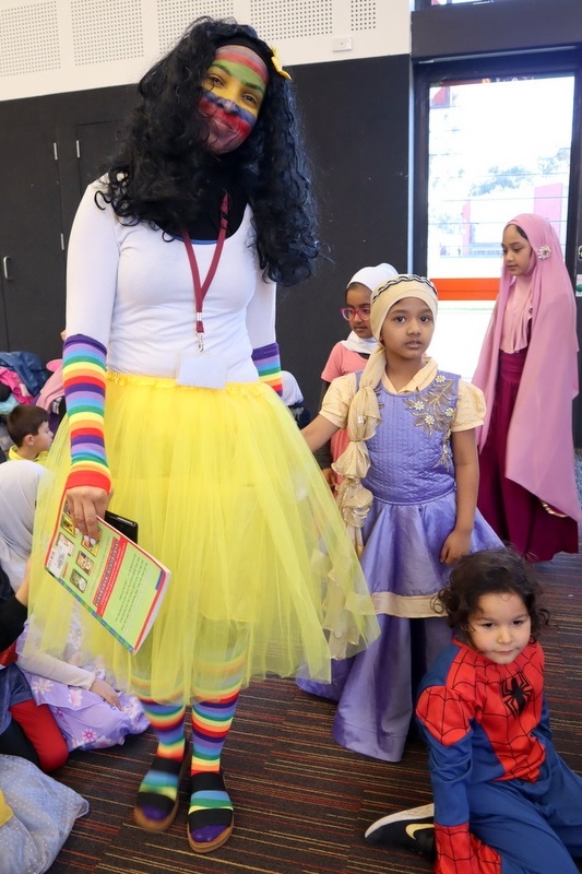 Primary Book Week started with a bang