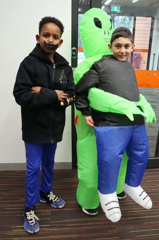 Primary Book Week started with a bang