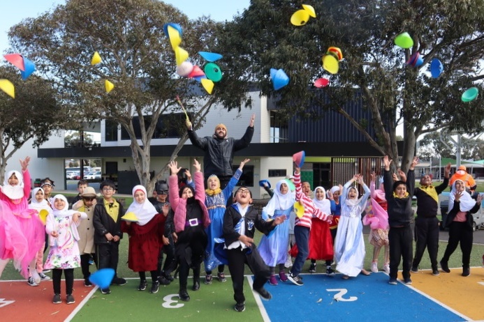 Primary Book Week started with a bang