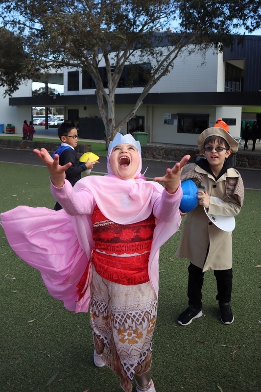 Primary Book Week started with a bang