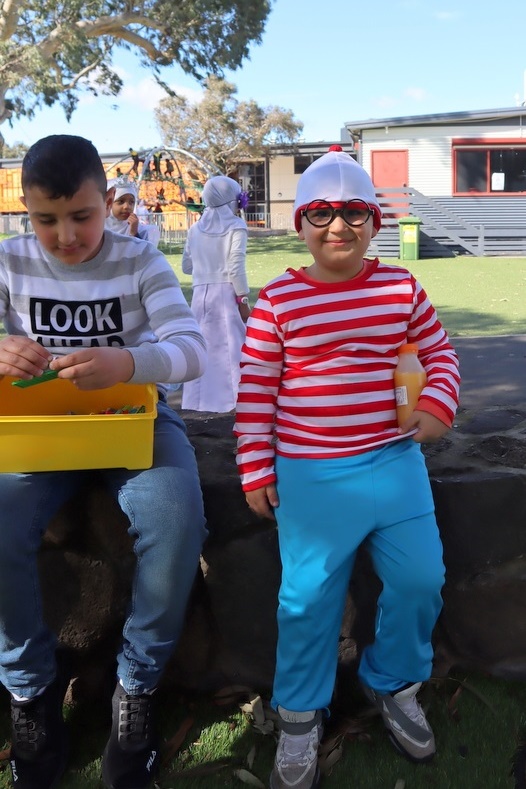 Primary Book Week started with a bang