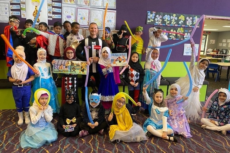 Primary Book Week started with a bang